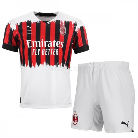 Billiga Fotbollströjor AC Milan Barn Fjärde tröja 2022/23 Kortärmad